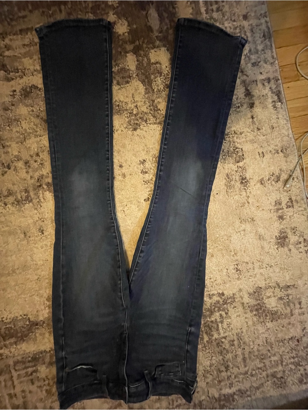American Eagle Outfitters Dark Blue Flared Jeans